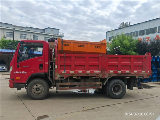 山西客戶訂購電動三輪車發貨